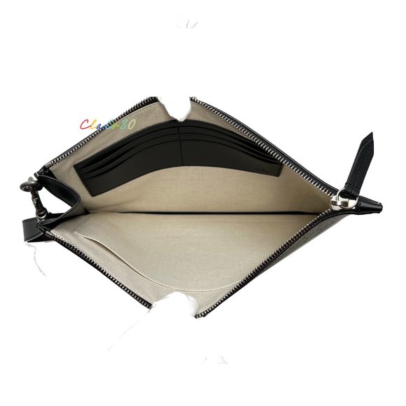 Gucci Unisex 473904 Bestiary GG Supreme with Kingsnake Large Pouch - Picture 6 of 7